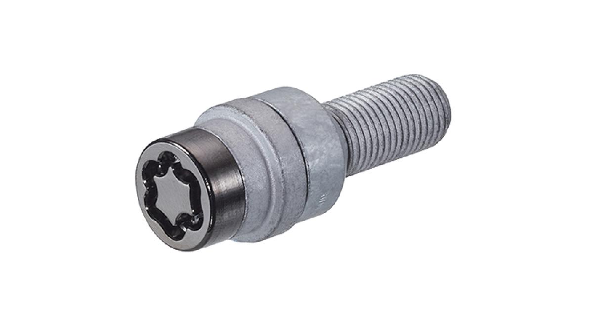 McGard+Boulons+antivol+M14x1.50+Noir+-+Sph%C3%A9rique+R14+-+Longueur+27mm+%28Ouverture+de+cl%C3%A9+17mm%29